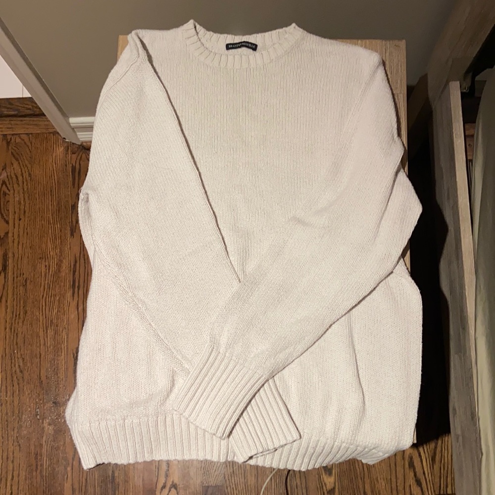 Cream Brandy Melville Sweater